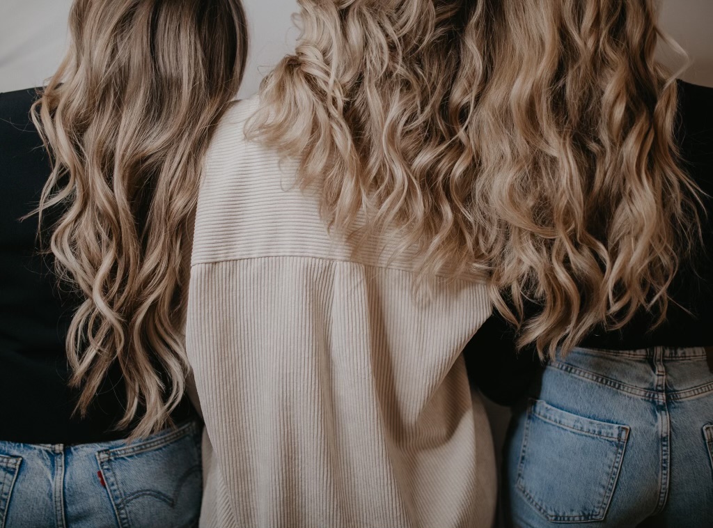 transitioning blonde guide at Create Space Hair Co in Chilliwack