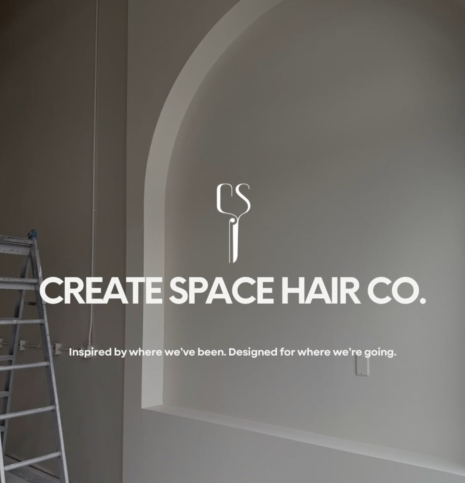 Create Space Hair Co. new Andmar salon interior announcement